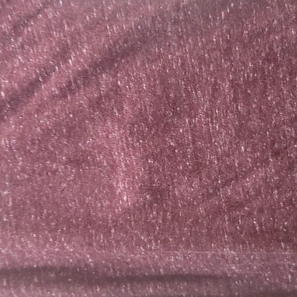 Sonoma Crewneck Short Sleeve Tee-Burgandy Textured XL - Picture 4 of 7